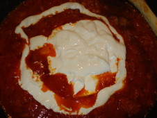 sugo con panna