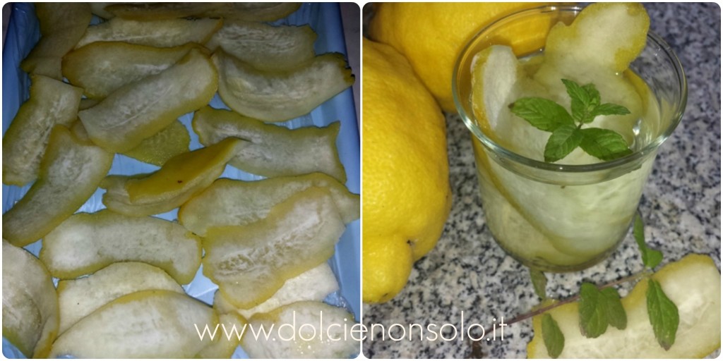 limoni in preparazione