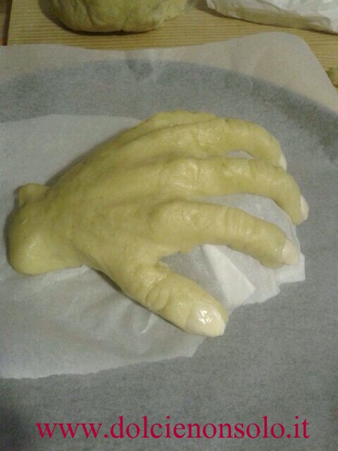 mano da paurafasi di preparazione