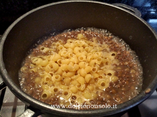 pasta e lenticchie