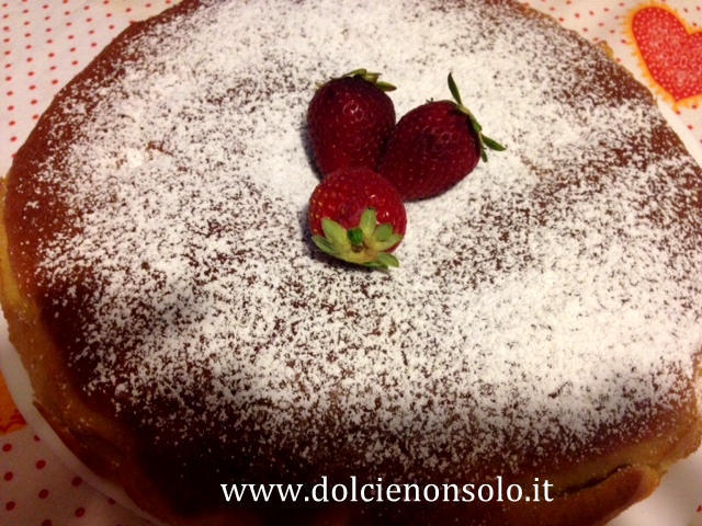 torta con fragole