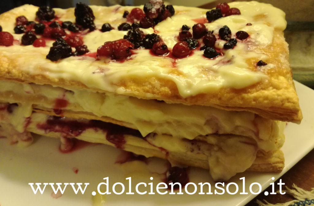 millefoglie alla crema