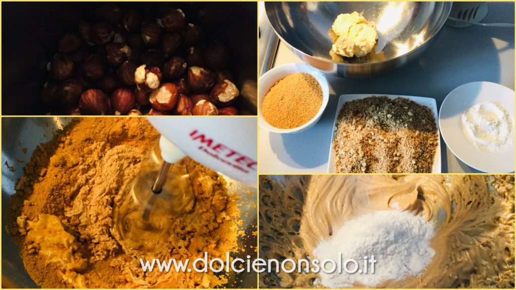 fasi preparazione torta ricotta e pere