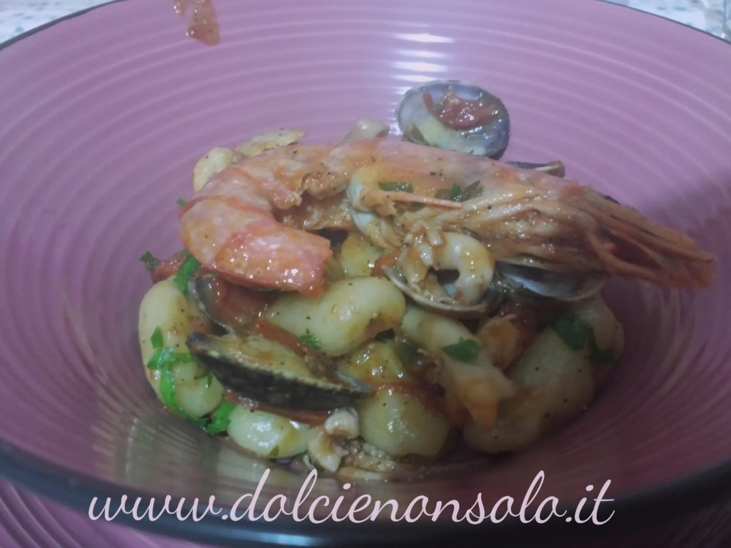 Gnocchi ai frutti di mare primo piatto di pesce facile